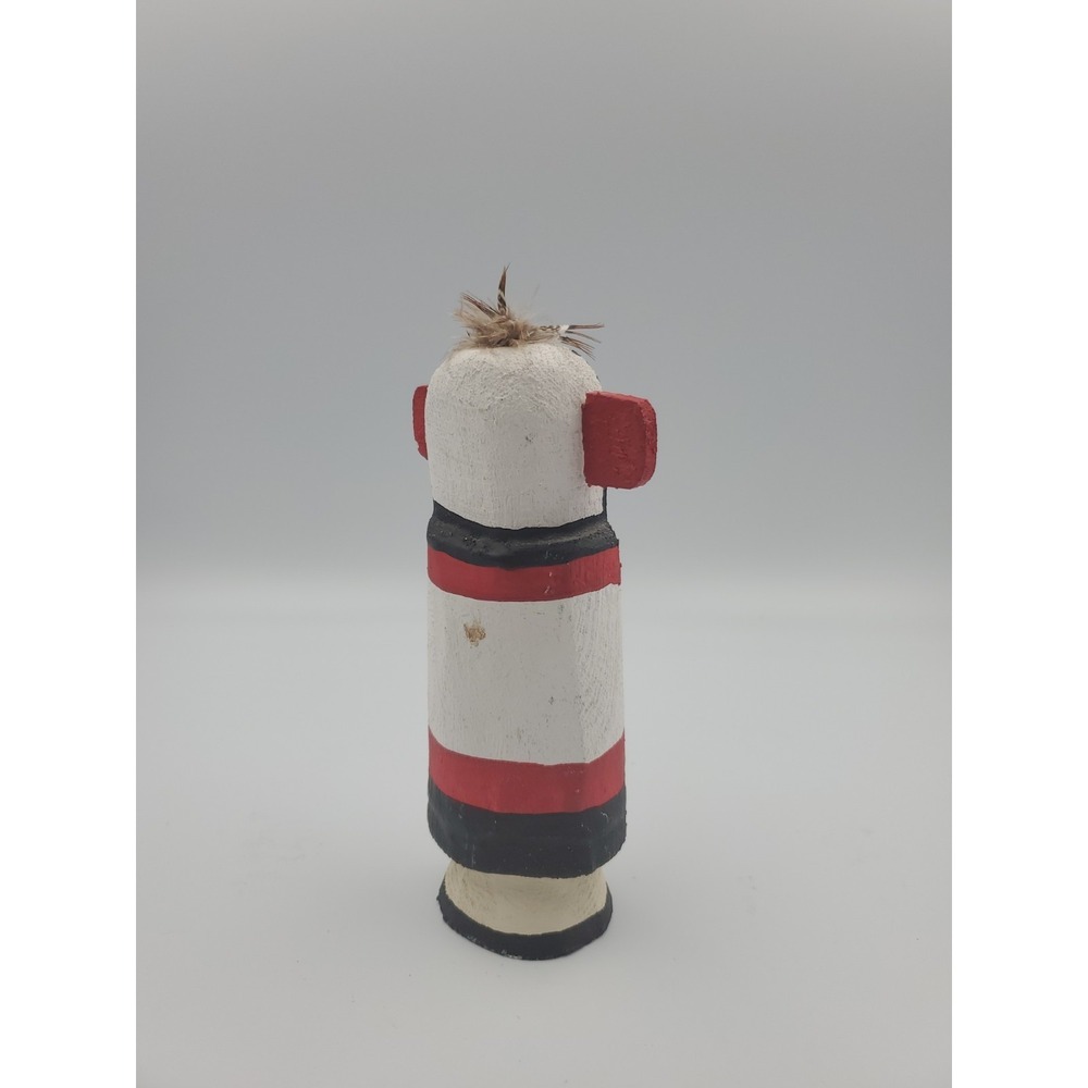Native American Hopi Southwest Kachina Doll L. POOLEY Hopi SNOW - Picture 4 of 10